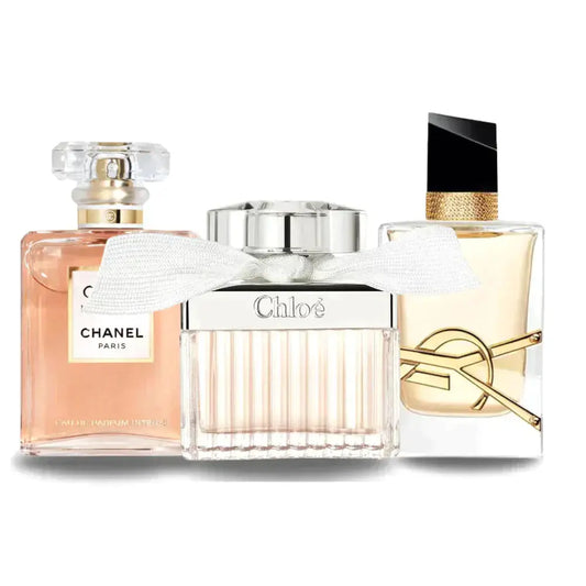 Pack de 3 Parfums Chanel COCO MADEMOISELLE, Yves Saint Laurent LIBRE et CHLOÉ (Eau de Parfum) My Store